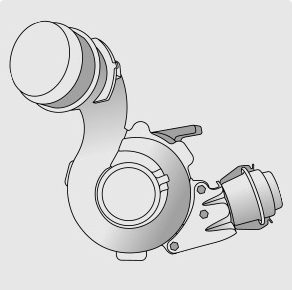 Photo Turbo neuf KBO - 1.4 TDCI 68cv, 1.4 HDI 54cv 70cv 68cv 68 70cv, 1.4 MZCD 68cv