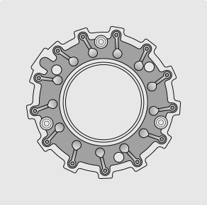 Geométrie variable neuve Steler -  1.9 TDI 110cv, 90cv, 115cv, 100cv, 101cv, 116cv, 2.0 TD 115cv, 136cv, 132cv, 2.0 TD4 110cv